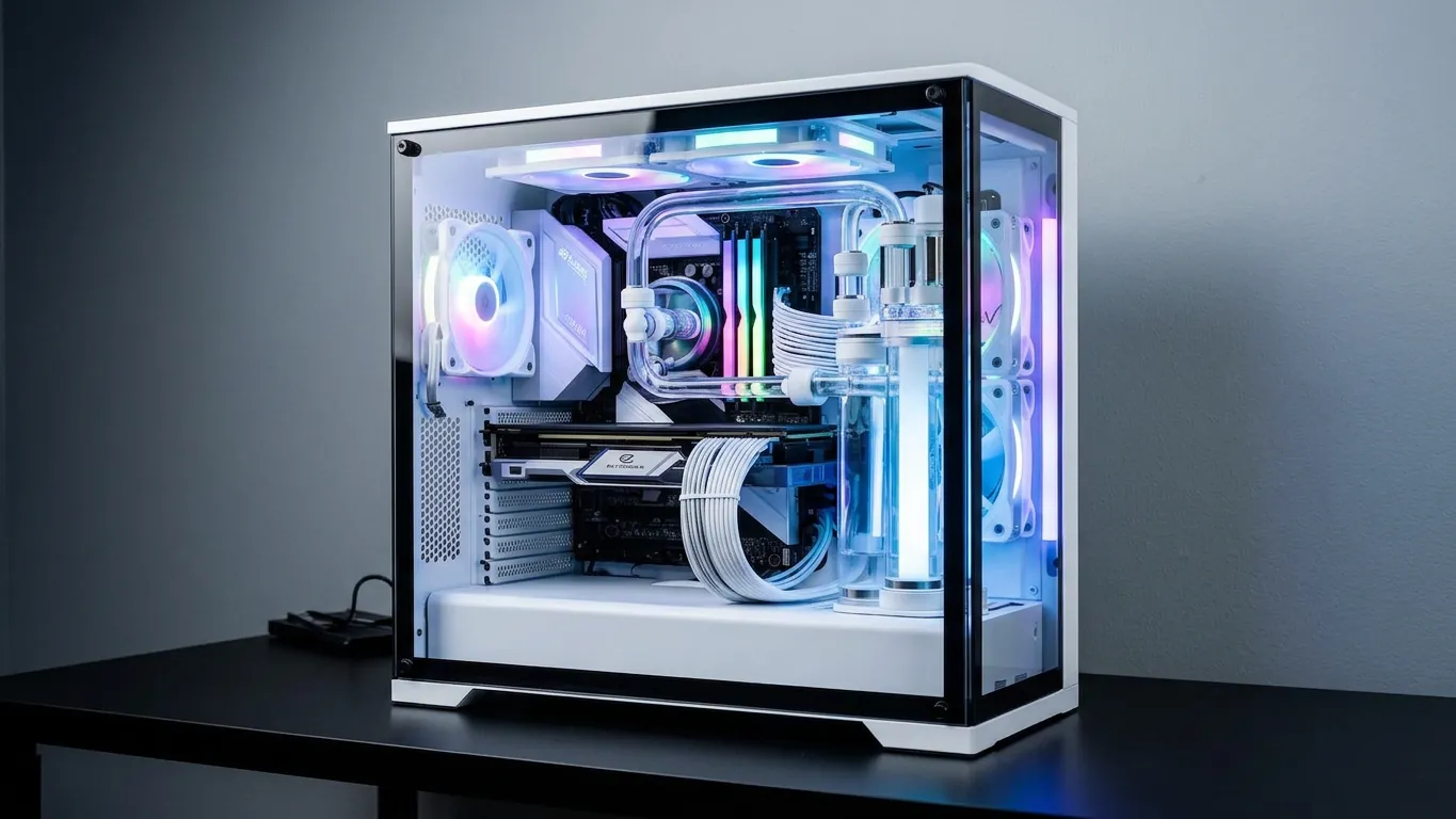 Custom gaming PC built by Monterey Bay PCs